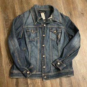 👖 Vintage Y2K Baby Phat Jean Jacket - Iconic Early 2000s Fashion